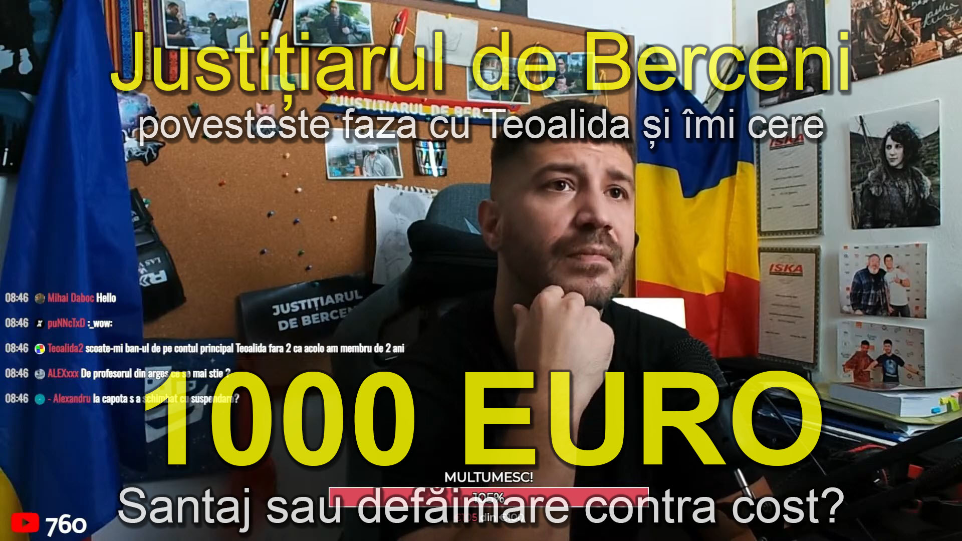 Justitiarul de Berceni imi cere 1000 euro